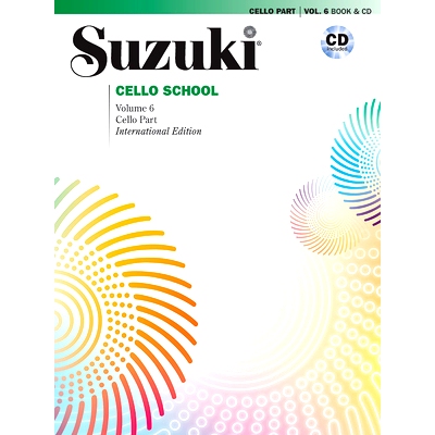 预订 Suzuki Cello School, Vol 6: Cello Part, Book & CD: 9781470630294