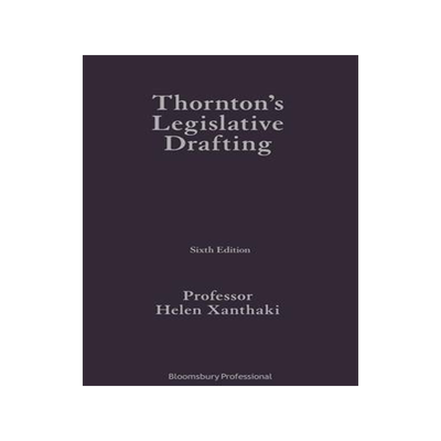 [预订]Thornton’s Legislative Drafting 9781526518910