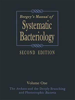 【微瑕清仓】Bergey’s Manual of Systematic Bacteriology