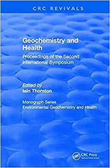 【预售】Geochemistry and Health (1988)