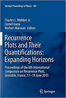 【预售】Recurrence Plots and Their Quantific...