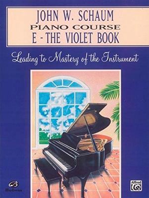 【预订】John W. Schaum Piano Course: E -- The Violet Book [平装] [1995] Sc 9780769236049