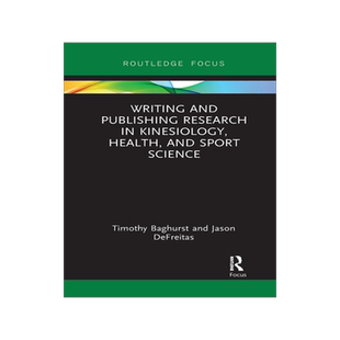 预订 Writing and Publishing Research in Kinesiology, Health, and Sport Science