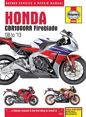 [预订]Honda CBR1000RR Fireblade (08-13) 9781785214448