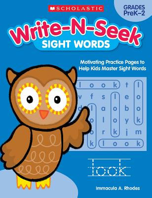【预订】Write-N-Seek: Sight Words: Motivating Practice Pages to Help Kids Master Sight Words