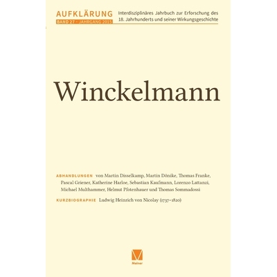 预订 Winckelmann: 9783787347490