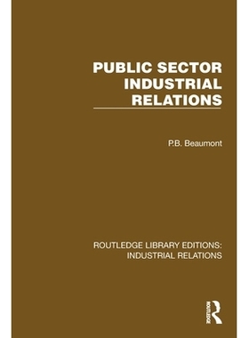 预订 Public Sector Industrial Relations: 9781032845548