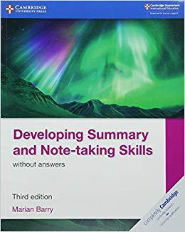【预售】Developing Summary and Note-taking Skills without answers