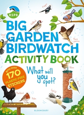 预订 RSPB Big Garden Birdwatch Activity Book 英国皇家鸟类保护类协会儿童观鸟活动⼿册 （含170张贴纸）: 9781526662590