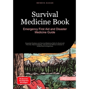 预订 Survival Medicine Book: Emergency First Aid and Disaster Medicine Guide: Essential Outdoor and Survival Medicine Sk