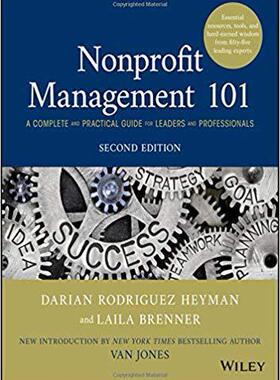 【预订】Nonprofit Management 101
