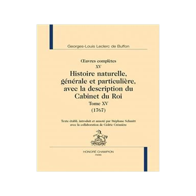 [预订]Oeuvres complètes Volume 15 Histoire naturelle, générale et particulière, avec la description du 9782745354518