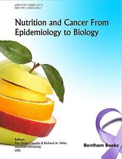 and Cancer Biology 预订 9781608055067 Nutrition Epidemiology from