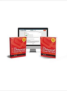 【预售】Wiley Cpaexcel Exam Review 2019 Study Guide + Question Pack