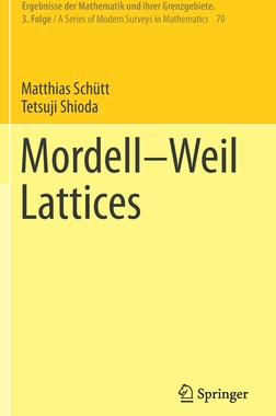 【预订】Mordell–Weil Lattices