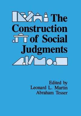 【预订】The Construction of Social Judgments