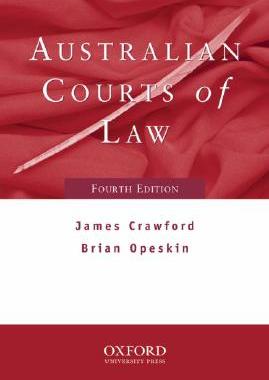【预订】Australian Courts of Law 4e