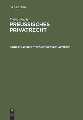 【预订】Das Recht des Schuldverhältnisse 9783111217444