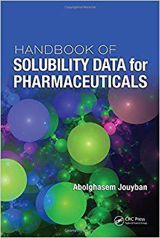 【预售】Handbook of Solubility Data for Pharmaceuticals
