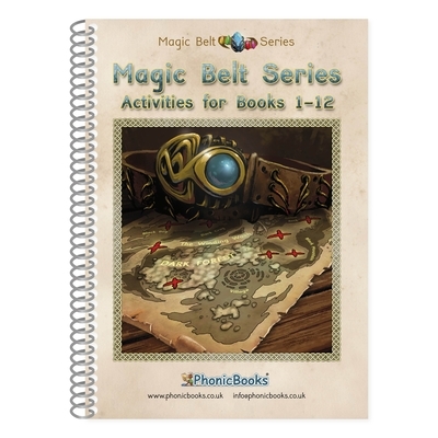 预订 Phonic Books Magic Belt Activities: Adjacent consonants and consonant digraphs, suffixes -ed and -ing 自然拼读魔法
