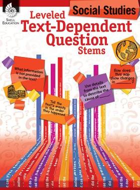 【预订】Leveled Text-Dependent Question Stems: Social Studies