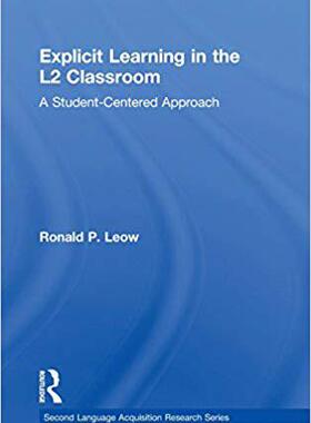 【预售】Explicit Learning in the L2 Classroom
