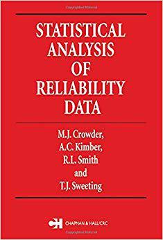 【预售】Statistical Analysis of Reliability Data