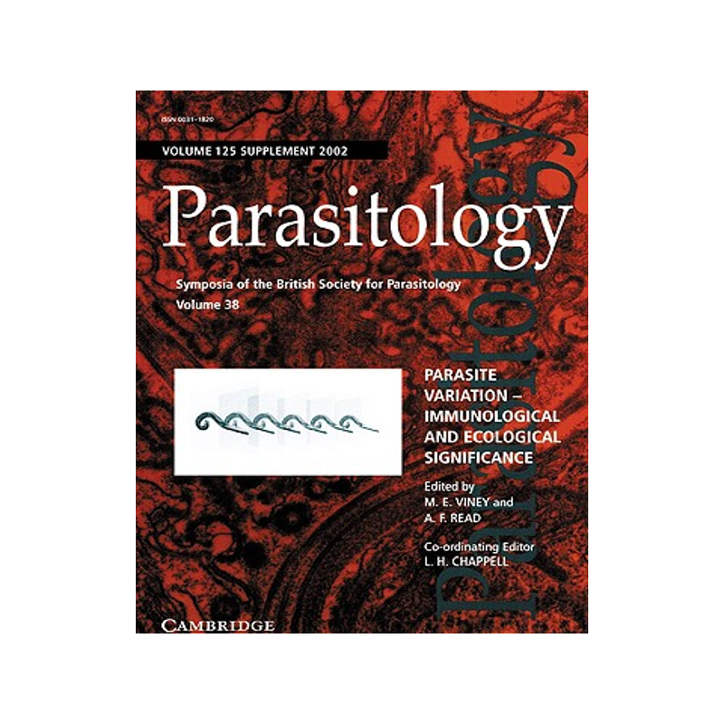【预售】Parasite Variation: Immunological and Ecological