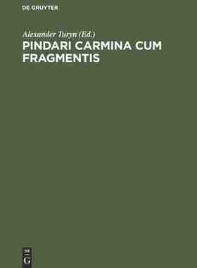 【预订】Pindari Carmina cum Fragmentis 9783486779899