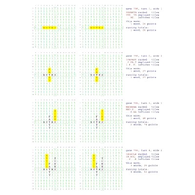 预订 Fifty Scrabble Box Scores Games 751-800: 9781540362025