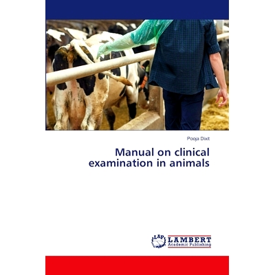 预订 Manual on clinical examination in animals: 9786207641079