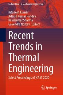 Trends Recent Thermal 9789811631313 Engineering 预订