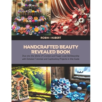 预订 Handcrafted Beauty Revealed Book: Dive into the World of Crochet and Flower Loom Workmanship with Detailed Tutorial