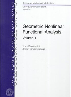 【预售】Geometric Nonlinear Functional Analysis