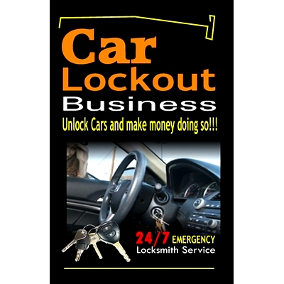 预订 Car Lockout Business, Emergency Locksmith Service 24-7: Unlock Cars and make money; Locksmith, Lock and Key, Lost K