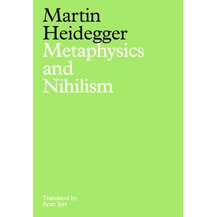 现货 Metaphysics and Nihilism: 1 - the overcoming of metaphysics 2 - the essence of nihilism 形而上学与虚无主义： 1. 形