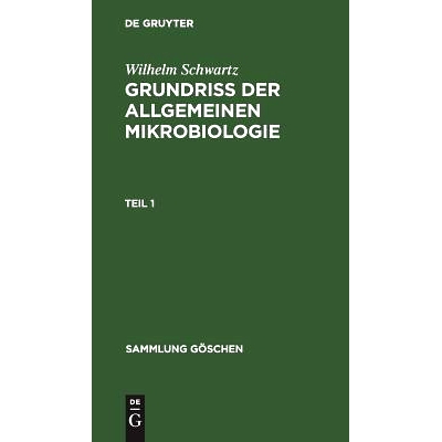 预订 Schwartz: Grundr. D. Allg. Mikrobiol. T. 1 Sg 1155 2A: 9783111007434