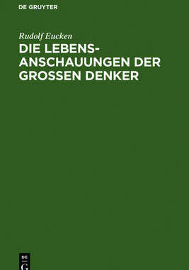 【预订】Die Lebensanschauungen der großen Denker 9783110053067
