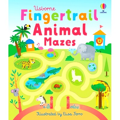 预订 Fingertrail Animal Mazes: 9781835405307