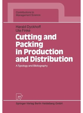 预订 Cutting and Packing in Production and Distribution: A Typology and Bibliography: 9783642634871