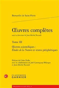 [预订]Oeuvres complètes, Vol. 3. Oeuvres scientifiques : Etudes de la nature et textes périphériques 9782406087793