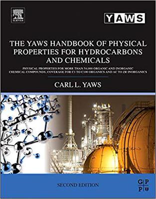 【预售】The Yaws Handbook of Physical Properties for Hydrocarbons and Chemicals