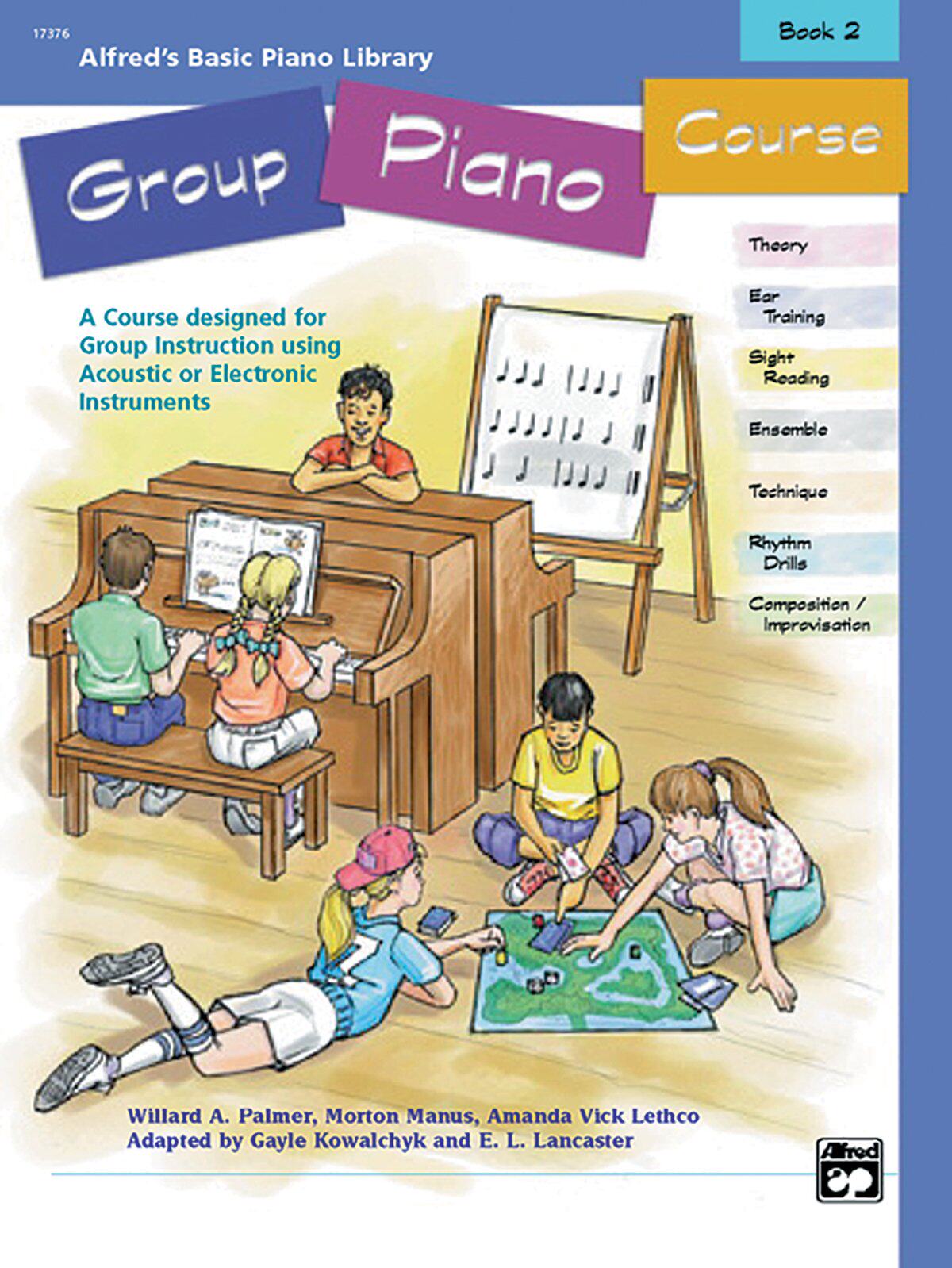 英文原版 Alfred's基础钢琴集体课程2 Alfred's Basic Piano Library Group Piano Course, Book 2
