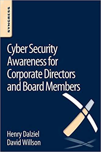 【预订】Cyber Security Awareness for Corporate Directors and Board Members 书籍/杂志/报纸 科普读物/自然科学/技术类原版书 原图主图