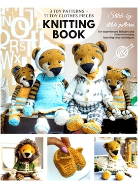 预订 Knitting book - Tiger Family: 9798389315839