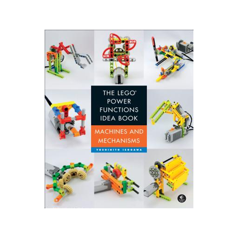 英文原版 乐高动力组创意搭建指南 机械结构篇 The LEGO Power Functions Idea Book, Volume 1: Machines and Mechanisms