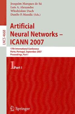 【预订】Artificial Neural Networks - ICANN 2007