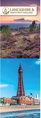 【预订】Lancashire & The North West Slim Calendar 2022 9781529813975