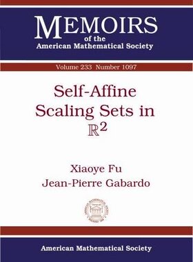 【预售】Self-Affine Scaling Sets in $\mathbb{R}^2$