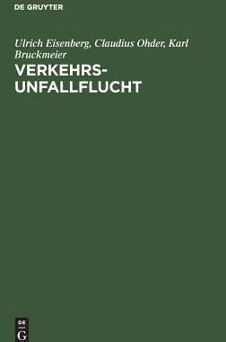 【预订】Verkehrsunfallflucht 9783110121155